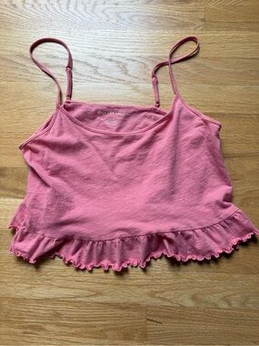 American Eagle Dusty Rose Scoop Neck Tank